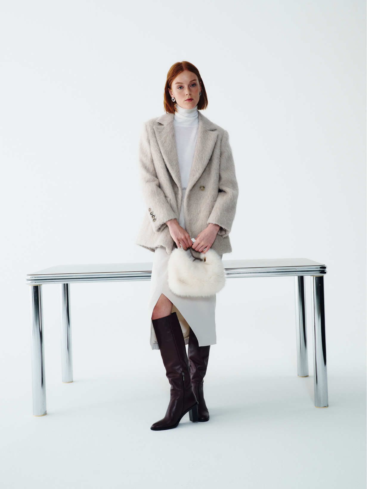 Cappotto In Similpelliccia Intrend